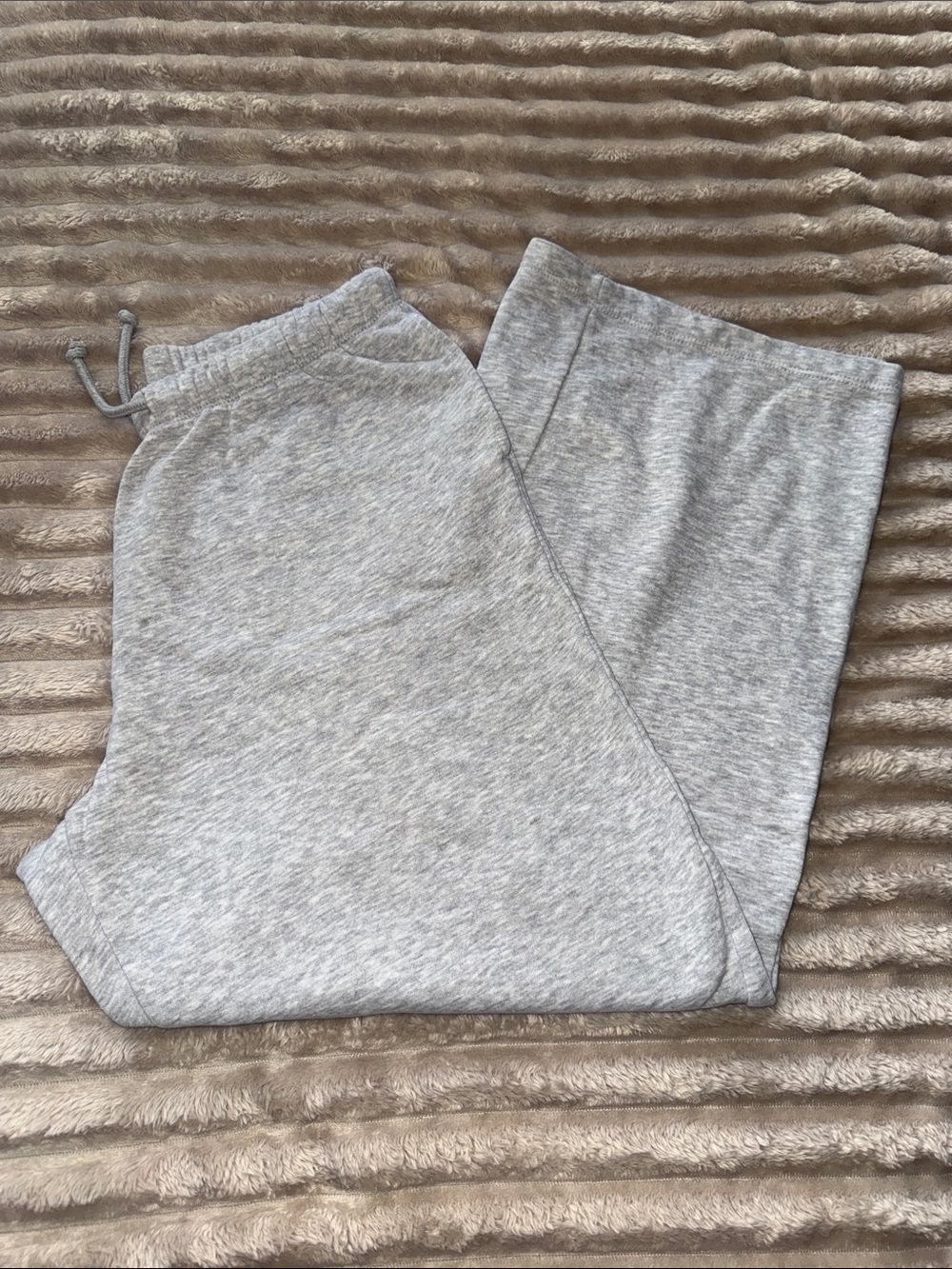 H&m Light Gray Drawstring Sweatpants